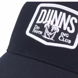 Hft Dnc Wafflemelange Black A-Frame Trucker - Djinns