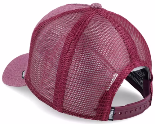 Hft Dnc Wafflemelange Wine A-Frame Trucker - Djinns