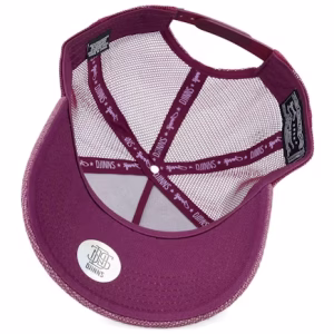 Hft Dnc Wafflemelange Wine A-Frame Trucker - Djinns