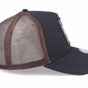 Hft Lazy Tiger Patch-BlackBrown Trucker