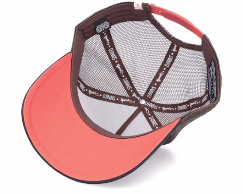 Hft Lazy Tiger Patch-BlackBrown Trucker