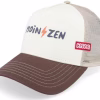 Hft Moinzen WhiteBrownKhaki A-Frame Trucker