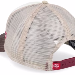 Hft Moinzen WhiteBrownKhaki A-Frame Trucker