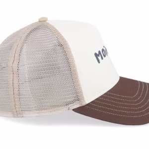 Hft Moinzen WhiteBrownKhaki A-Frame Trucker