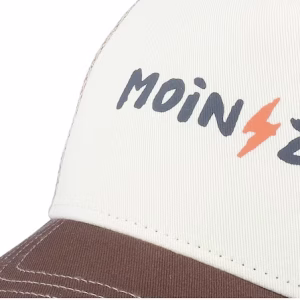 Hft Moinzen WhiteBrownKhaki A-Frame Trucker