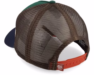 Hft When In Doubts Dark GreenMarine A-Frame Trucker - Coastal