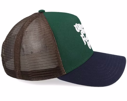 Hft When In Doubts Dark GreenMarine A-Frame Trucker - Coastal