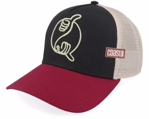 Hft Yinshaka BlackWine A-Frame Trucker - Coastal