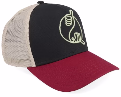 Hft Yinshaka BlackWine A-Frame Trucker - Coastal