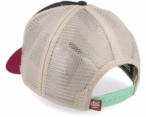 Hft Yinshaka BlackWine A-Frame Trucker - Coastal
