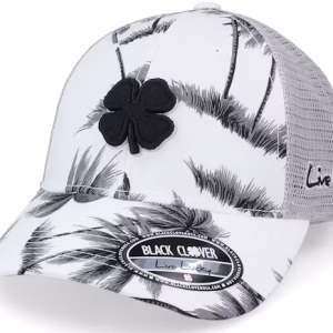 Island Luck 9 WhiteBlack Trucker - Black Clover