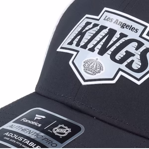 Los Angeles Kings Authentic Pro Rink BlackWhite Trucker - Fanatics