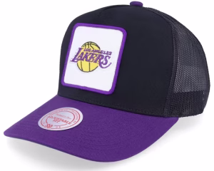 Los Angeles Lakers Truck It BlackPurple Trucker - Mitchell & Ness