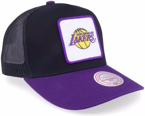 Los Angeles Lakers Truck It BlackPurple Trucker - Mitchell & Ness
