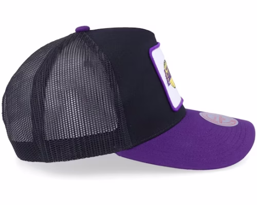 Los Angeles Lakers Truck It BlackPurple Trucker - Mitchell & Ness