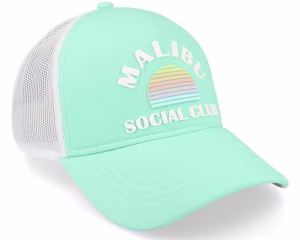 Malibu Riptide Valin WhiteSeafoam Trucker