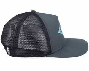 Marlin Diamond Black A-Frame Trucker - Salty Crew