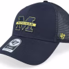 Michigan Wolverines Branson 47 Mvp Cap Navy Trucker