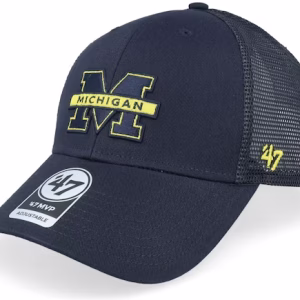 Michigan Wolverines Branson 47 Mvp Cap Navy Trucker - 47 Brand