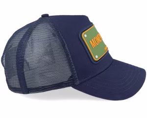 Money Maker Navy Blue A-Frame Trucker - John Hatter & Co