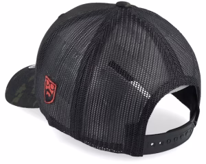 Monogram Multicam Black Camo Trucker - Bearded Man