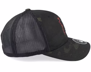 Monogram Multicam Black Camo Trucker - Bearded Man