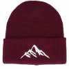 Mountain 3d Burgundy Soft Deep Cuff - Wild Spirit
