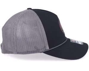 Mountain And Eagle BlackCharcoal Rope Trucker - Wild Spirit