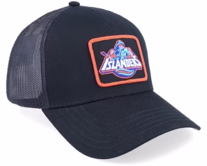 New York Islanders Valin Black Trucker - American Needle