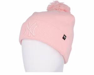 New York Yankees Breakaway 47 Cuff Knit Pink Pom - 47 Brand