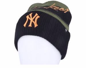 New York Yankees MLB Italic 47 Cuff Knit Sandalwood Cuff - 47 Brand