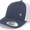 Padel Headwear White Rubber Navywhite Trucker - Padelville