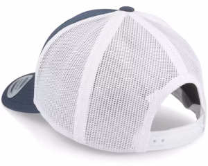 Padel Headwear White Rubber Navywhite Trucker - Padelville
