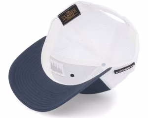 Padel Headwear White Rubber Navywhite Trucker - Padelville