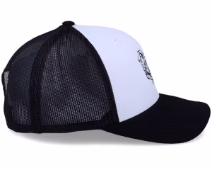 Pakalolo Rabbit Retro BlackWhite Trucker