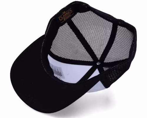 Pakalolo Rabbit Retro BlackWhite Trucker