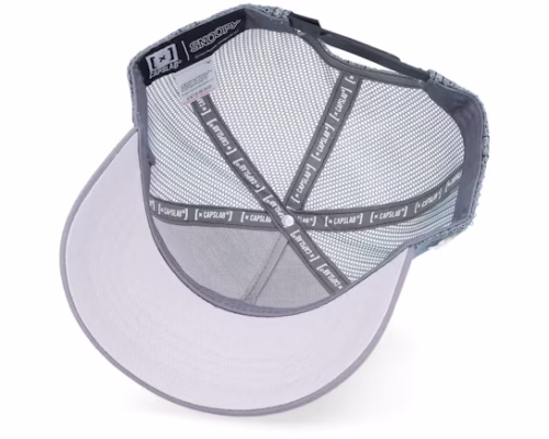 Peanuts Snoopy Grey Trucker - Capslab