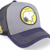 Peanuts Snoopy GreyBlackNavy Trucker - Capslab