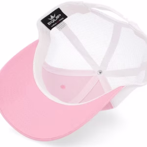 PinkWhiteWhite Contrast Stitch Trucker - Equip