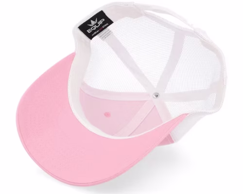PinkWhiteWhite Contrast Stitch Trucker - Equip