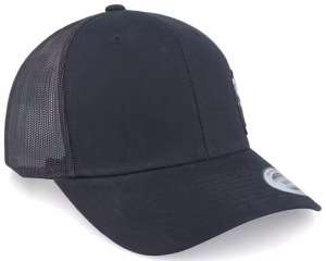 Pirate Army Skull Black Trucker - Army Head