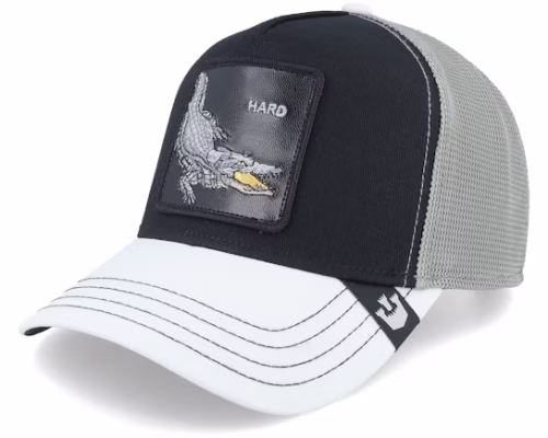 Premium Alligator Black Trucker - Goorin Bros