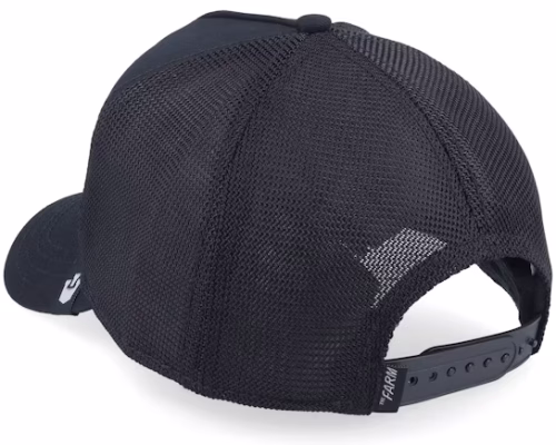 Premium Pantera Black A-Frame Trucker - Goorin Bros