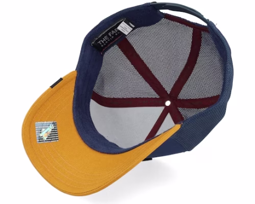 Premium Pantera IndigoYellow A-Frame Trucker - Goorin Bros