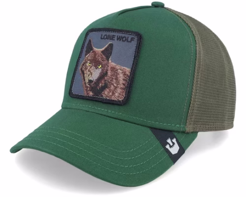 Premium Wolf Green Trucker - Goorin Bros
