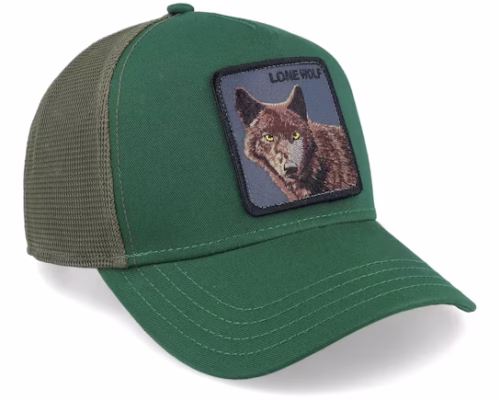 Premium Wolf Green Trucker - Goorin Bros