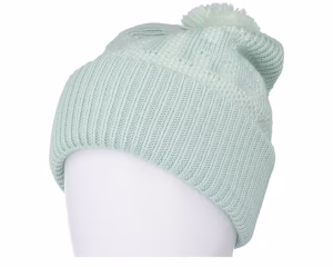 Retro Cabin Beanie Muted PinePale Pom - The North Face