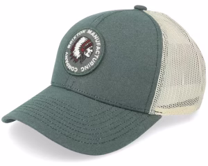 Rival Stamp X Mp Mesh Cap Silver PineOff White Trucker - Brixton