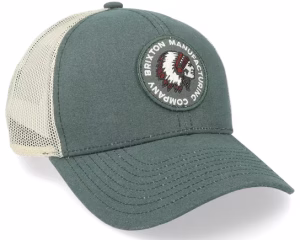 Rival Stamp X Mp Mesh Cap Silver PineOff White Trucker - Brixton