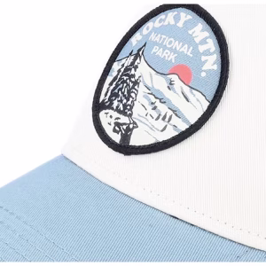 Rocky Mountain Valin BlackIvoryBlue Trucker - American Needle